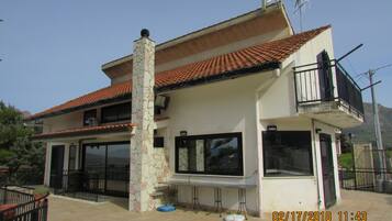 Voorkant van accommodatie