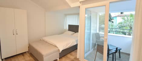 Studiosuite, 1 Queen-Bett und Schlafsofa, Küche, Stadtblick