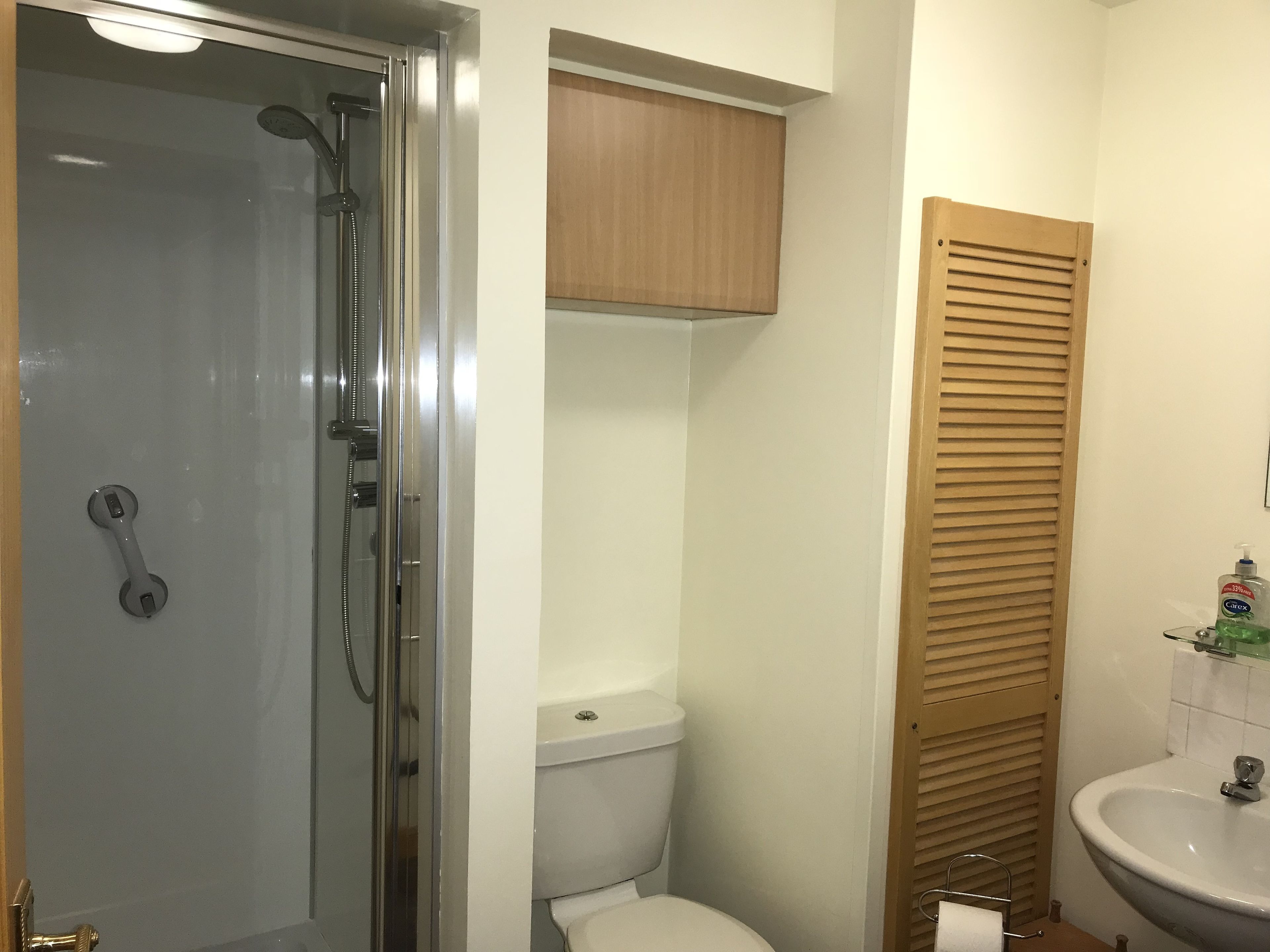 Free toiletries, hair dryer, towels, shampoo