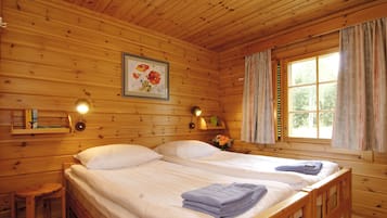 Traditional Bungalow, 2 Bedrooms, Partial Lake View | 2 bedrooms, in-room safe, desk, blackout drapes