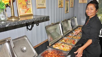 Mat- och restauranghall