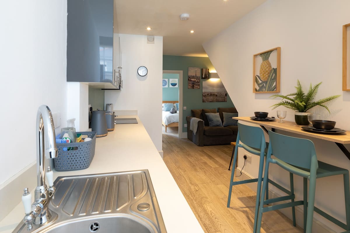 Departamento Premium, baño en la habitación (Ground Floor ( 1)) | Cocina compartida