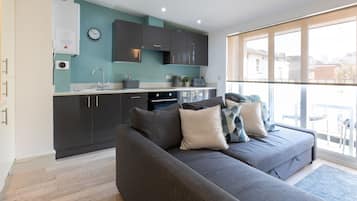 Premier Apartment, Ensuite (First Floor  ( 2)) | Shared kitchen