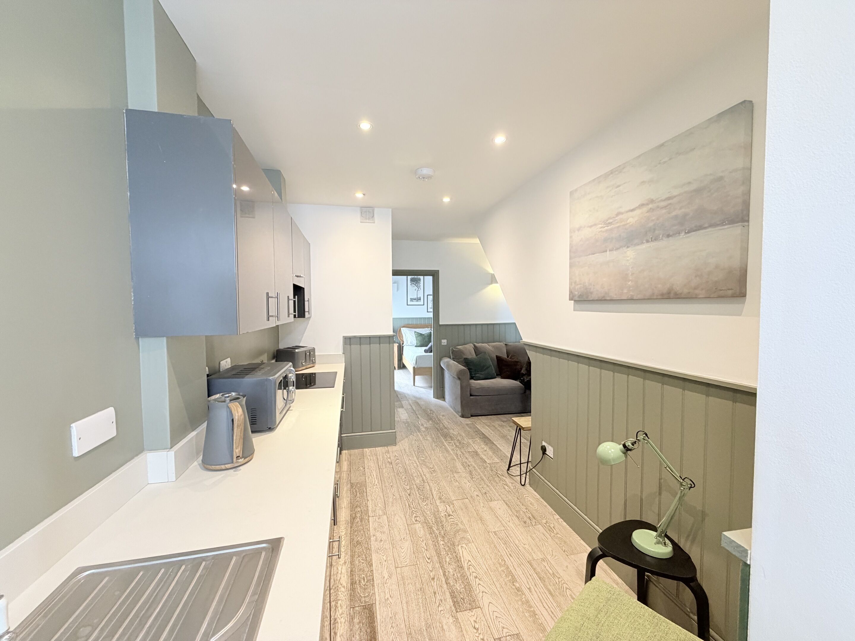 Premium appartement, en-suite badkamer (Ground Floor ( 1)) | Gemeenschappelijke keuken