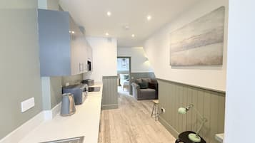 Premium appartement, en-suite badkamer (Ground Floor ( 1)) | Gemeenschappelijke keuken