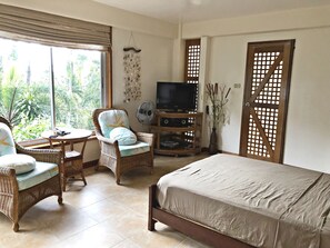 Luksushus (Upper) | 2 soverom, safe på rommet, skrivebord og wi-fi (inkludert)