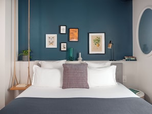 Premium bedding, minibar, in-room safe, desk