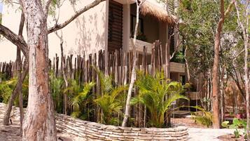 Fassade der Unterkunft