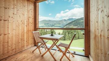 Double Room, Balcony, Mountainside | In-room safe, desk, soundproofing, free WiFi