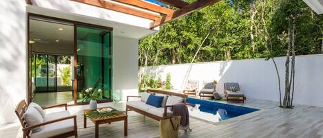 Villa presidencial, 4 habitaciones | Terraza o patio