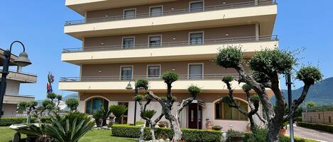 Façade de l’hébergement