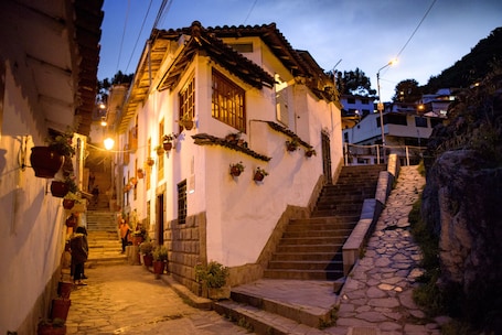 Fachada de la propiedad