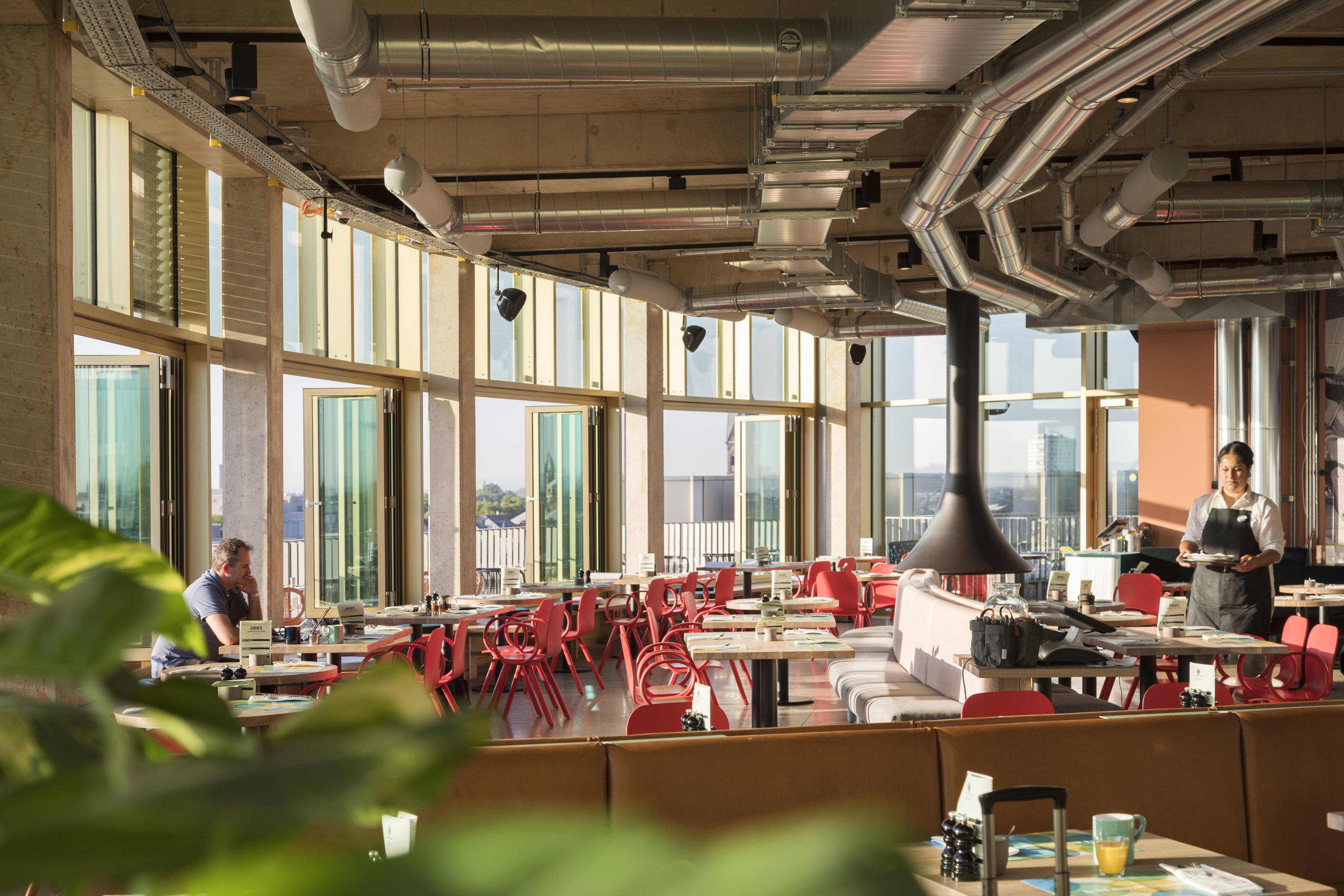 breakfast, lunch, dinner served; middle eastern cuisine