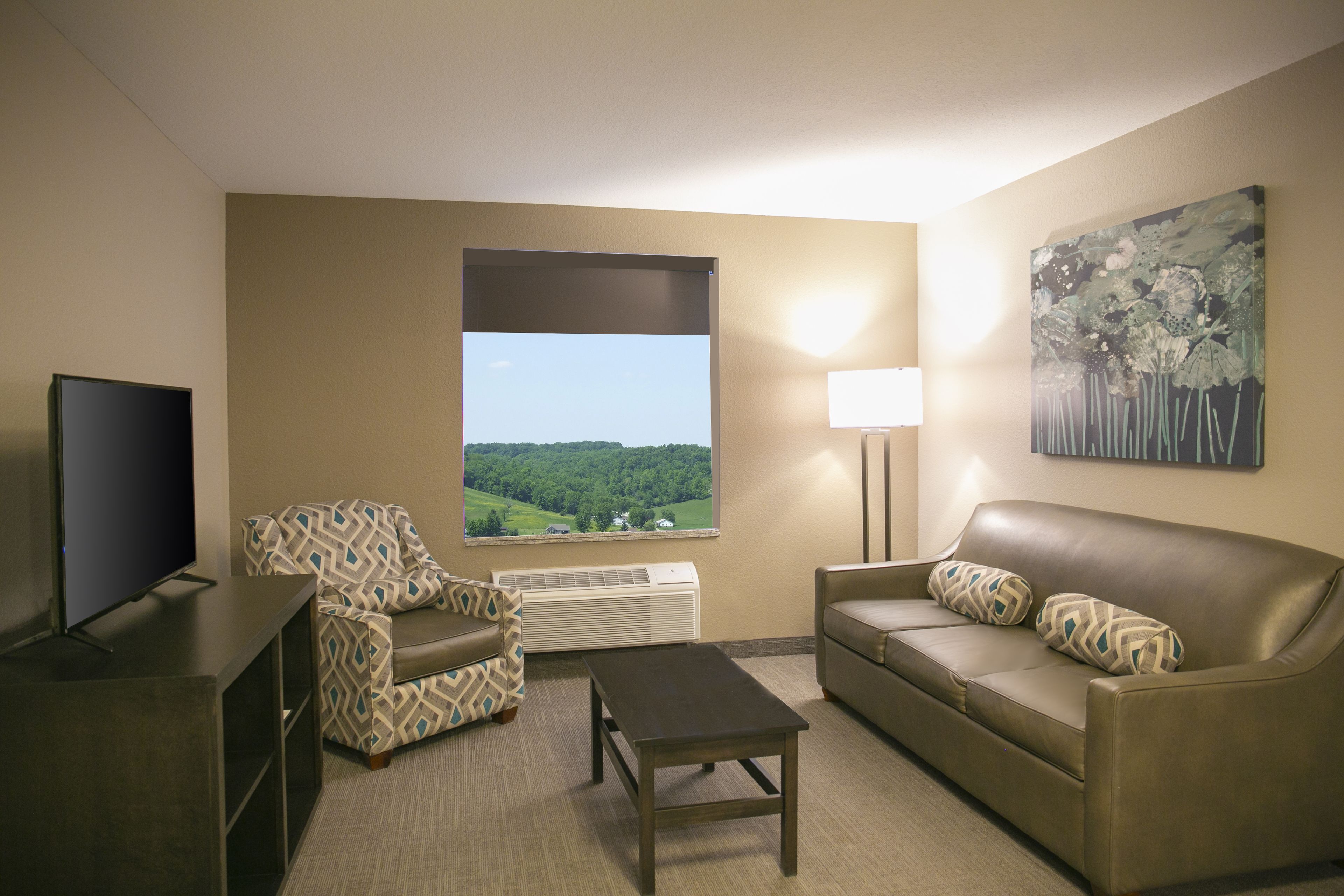 presidential suite, 1 bedroom, kitchen | living room | flat-screen tv