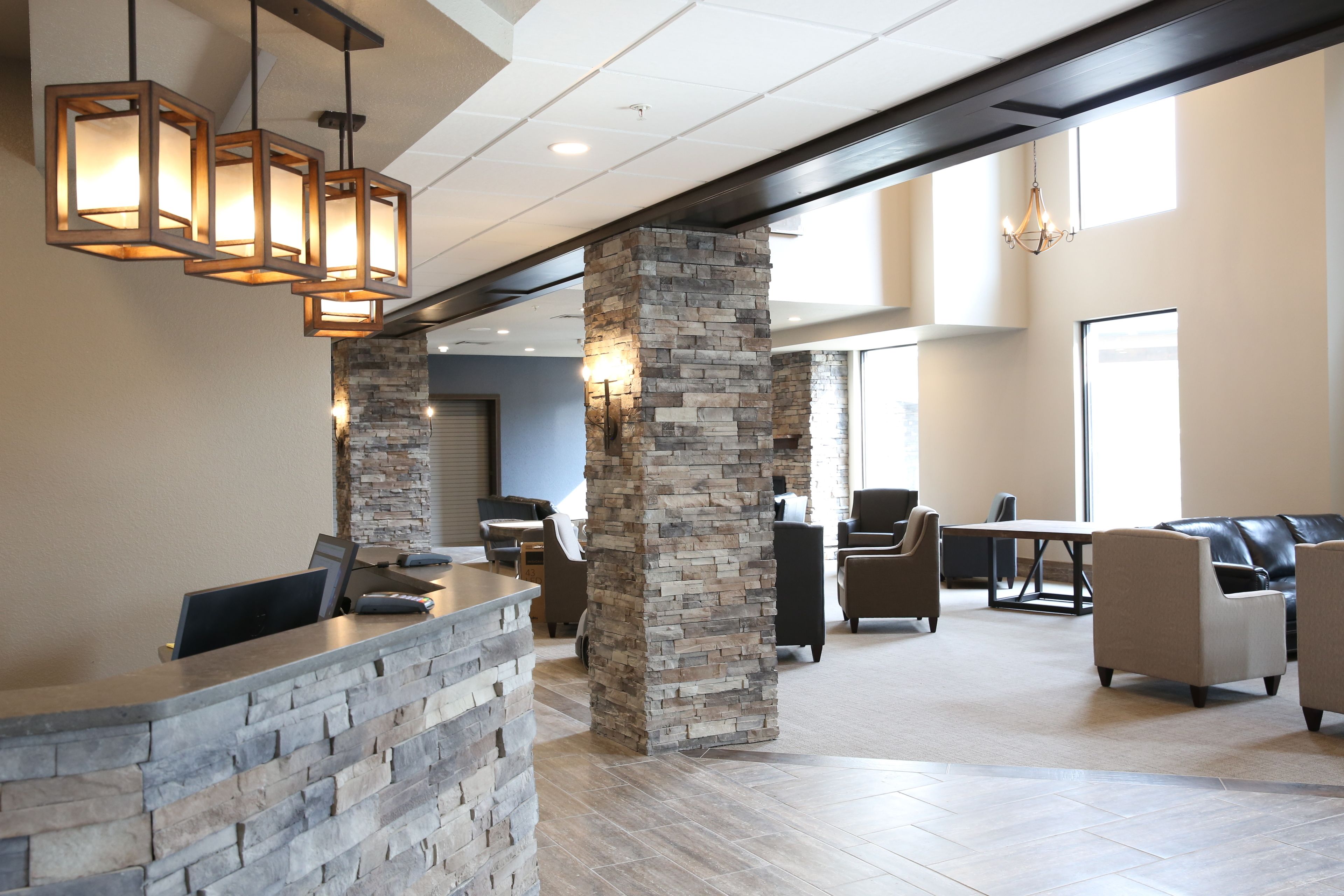 check-in/check-out kiosk