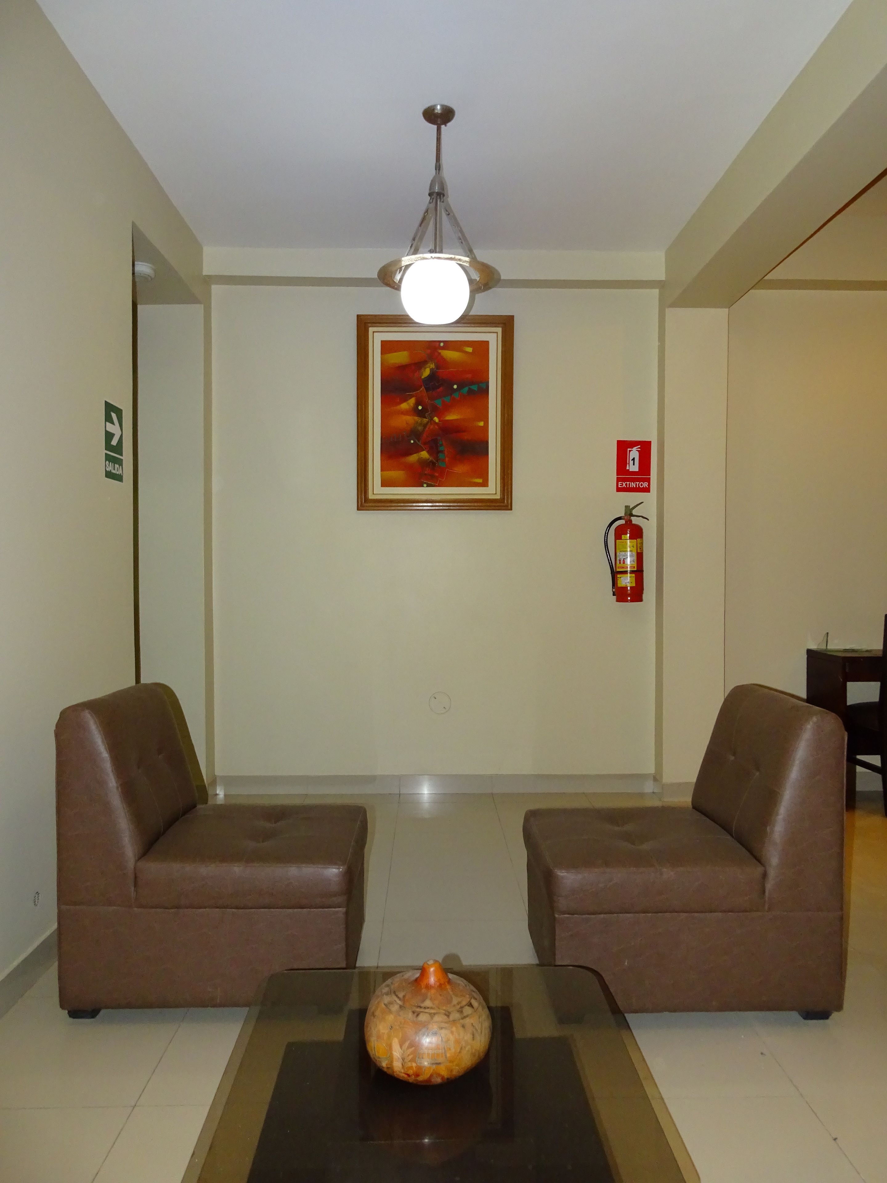 Lobby sitting area