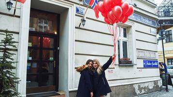 Entrada al alojamiento