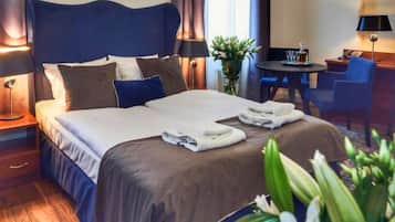 Ropa de cama de alta calidad, escritorio, insonorización y wifi gratis