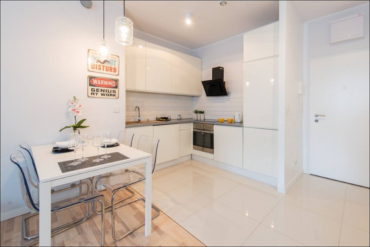 business apartment, 1 bedroom | private kitchen | fridge, oven, stovetop, dishwasher