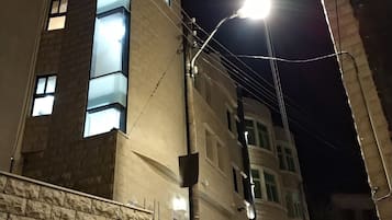 Front of property - evening/night