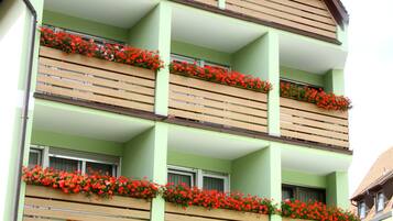 Fassade der Unterkunft