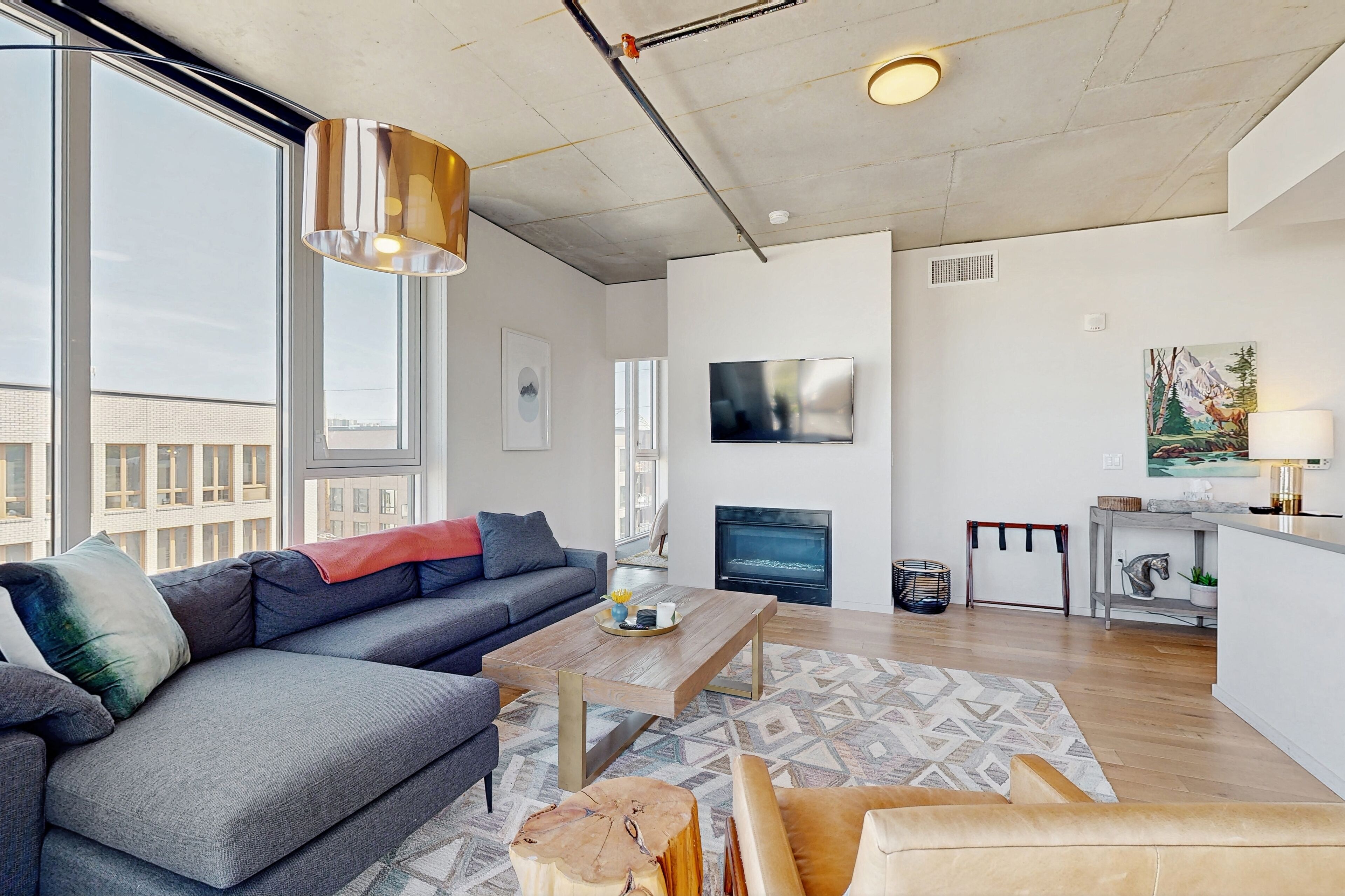 Apartment, 2 Bedrooms | Living area