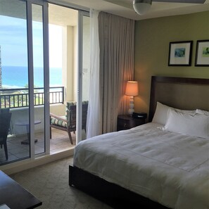 Luxury Condo, 1 Bedroom, Ocean View | Terrace/patio