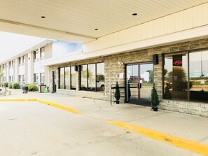 Facciata della struttura