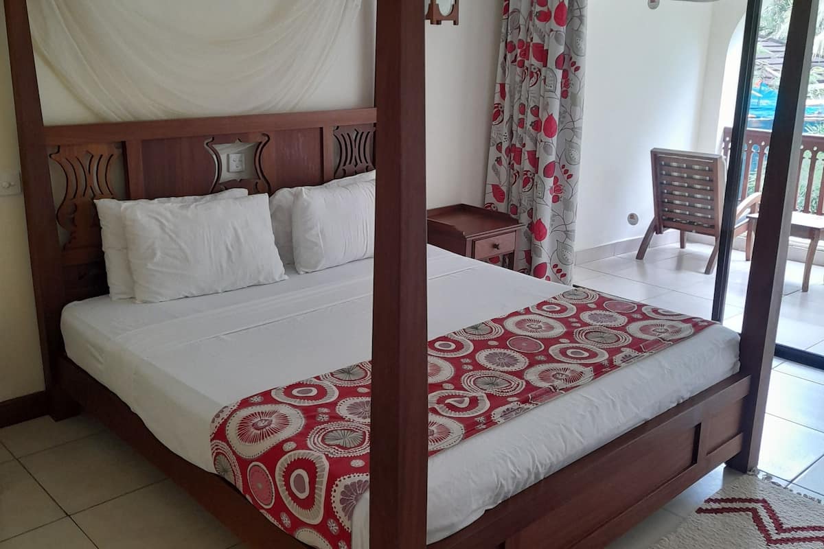 1 habitación y ropa de cama de alta calidad