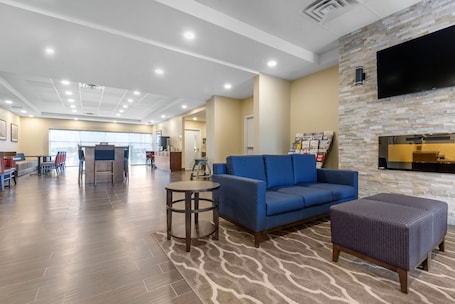 Sala de estar en el lobby
