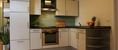 Apartment, 1 Bedroom, Ground Floor (incl. final cleaning fee € 35,-) | Private kitchen