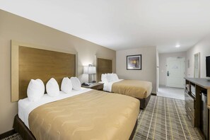 Ropa de cama de alta calidad y escritorio