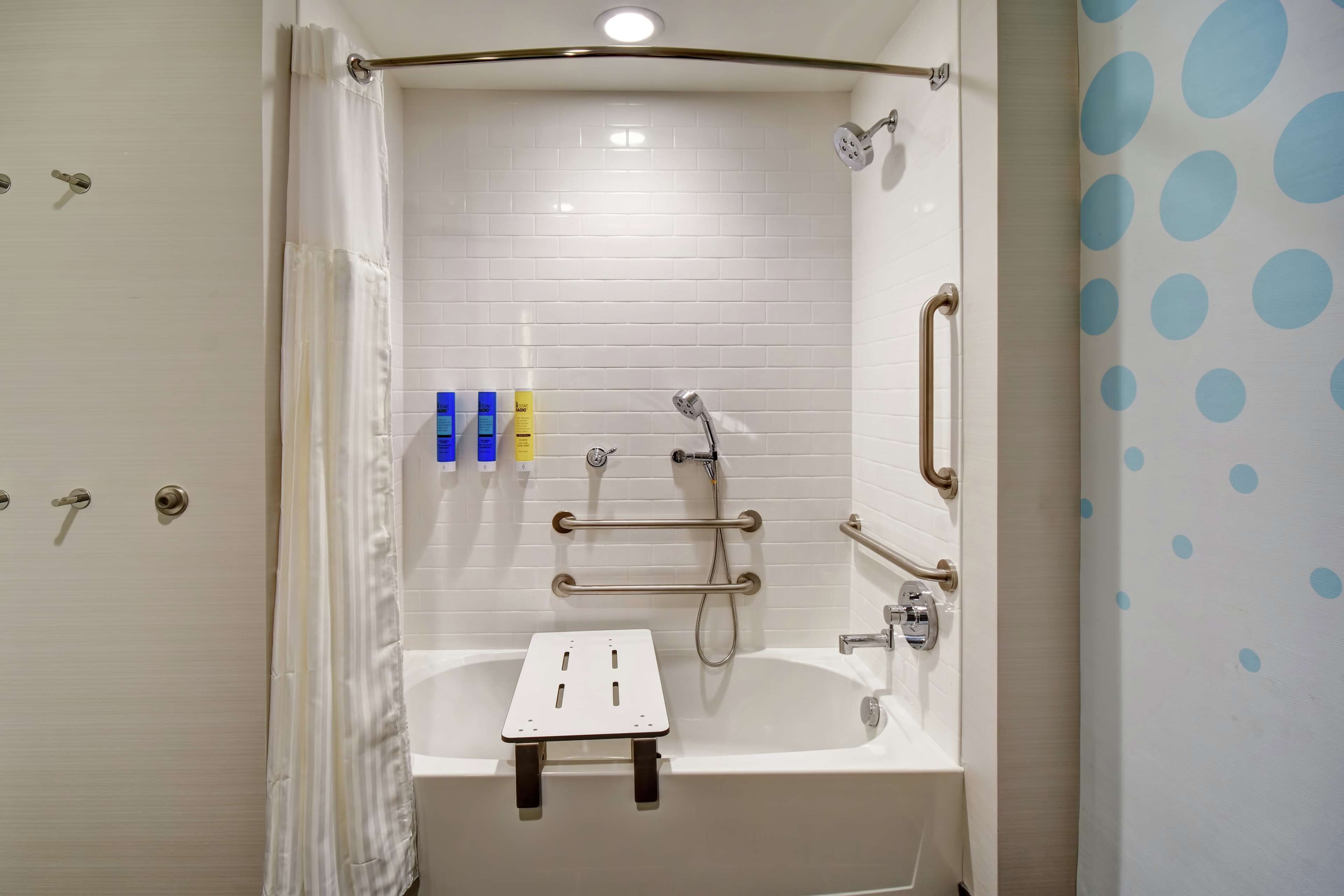 room, 2 queen beds, accessible, bathtub | bathroom | free toiletries, hair dryer, towels, soap