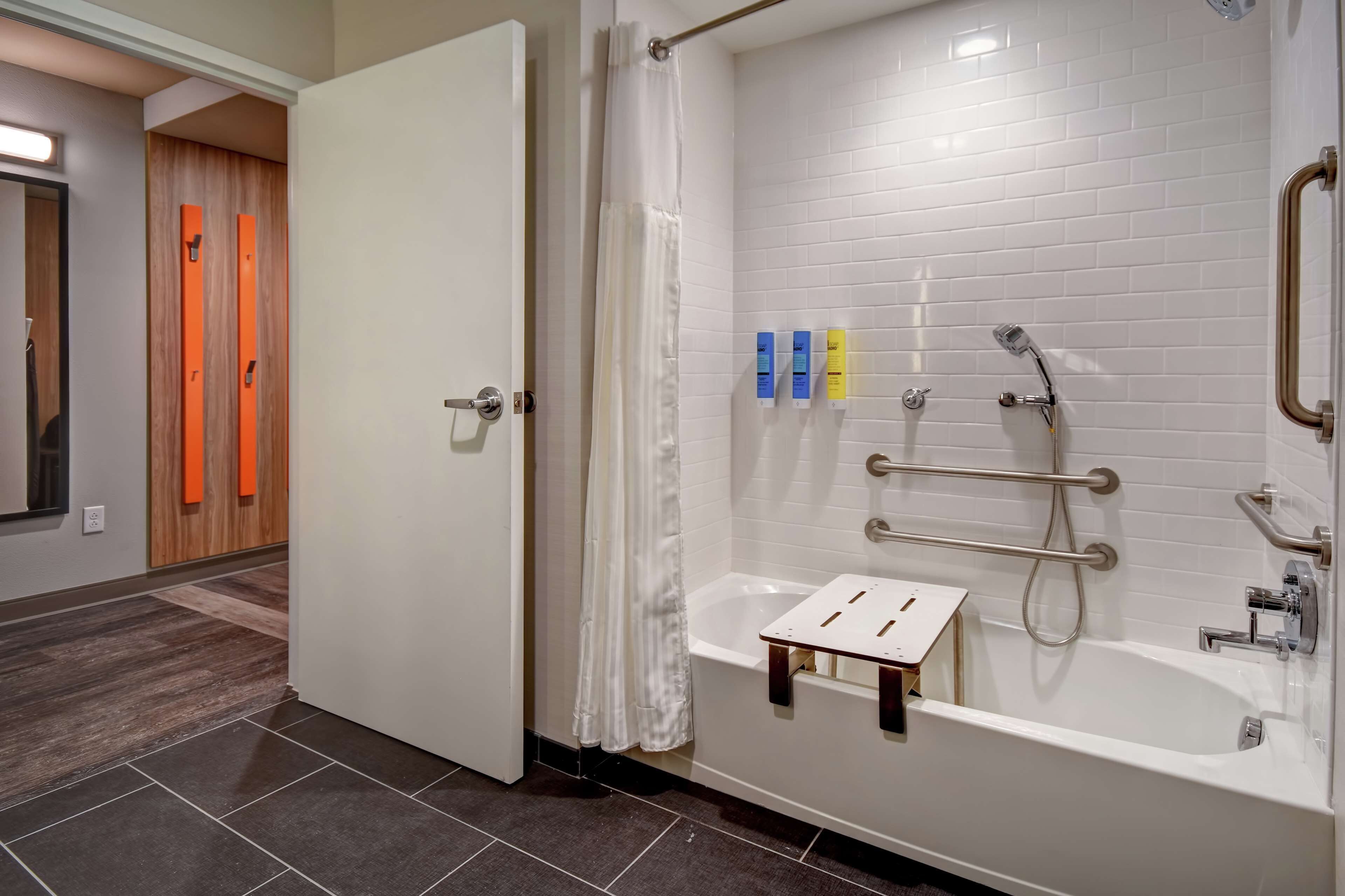 room, 2 queen beds, accessible, bathtub | accessible bathroom