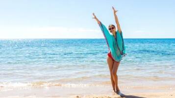 Beach nearby, white sand