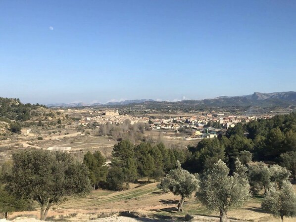 Vue depuis l’hébergement
