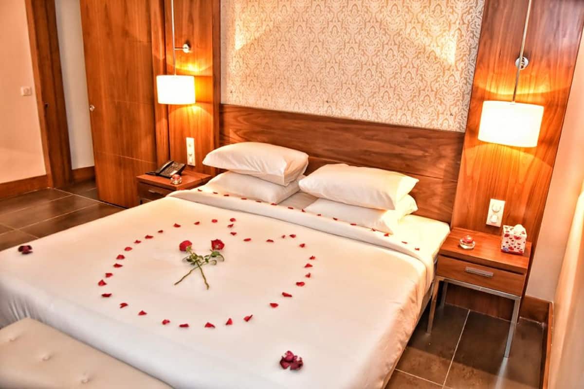 1 chambre, minibar, décoration personnalisée, ameublement personnalisé