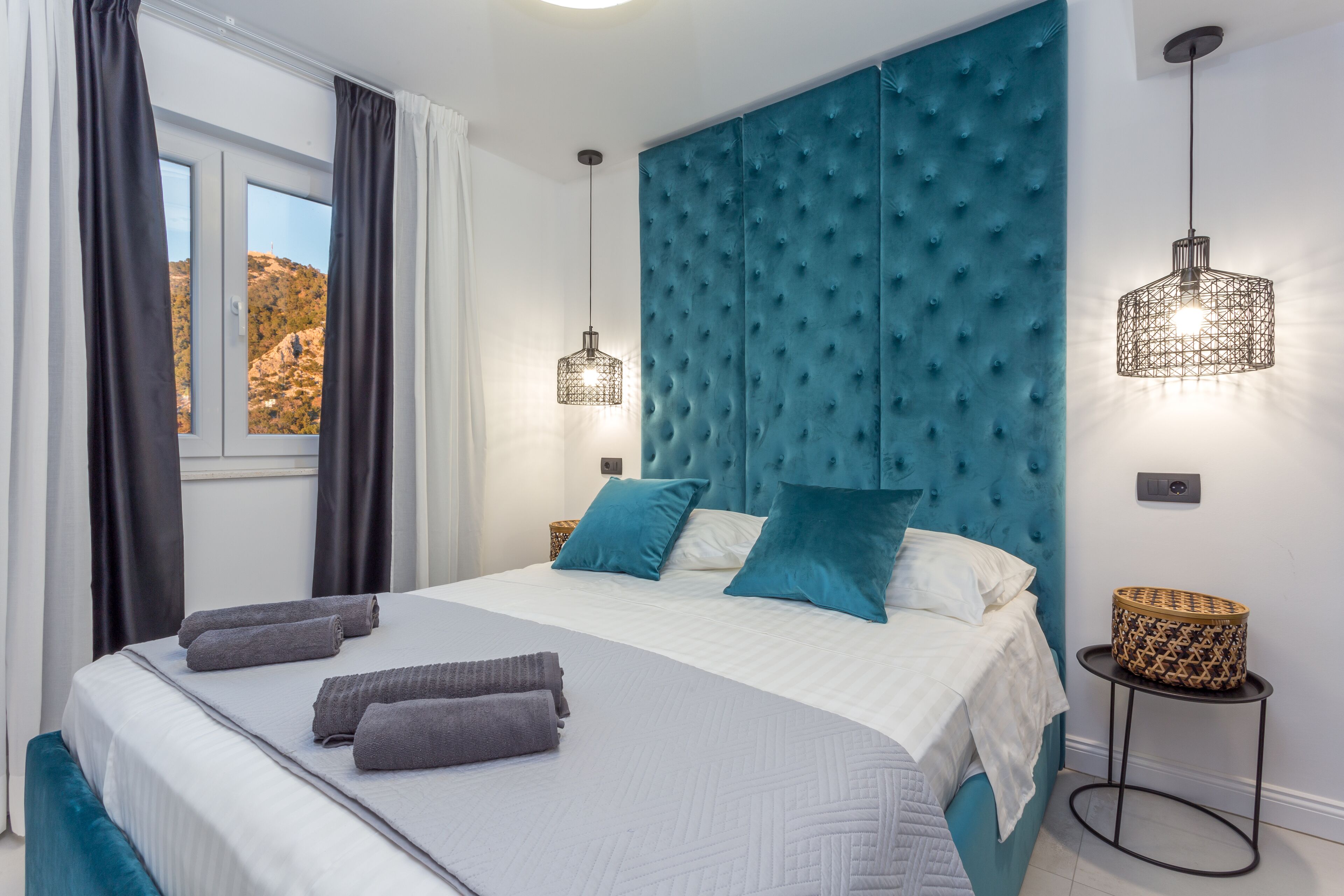 Balcony Apartment with amazing view on fortress (no swimming pool) | Roupas de cama premium