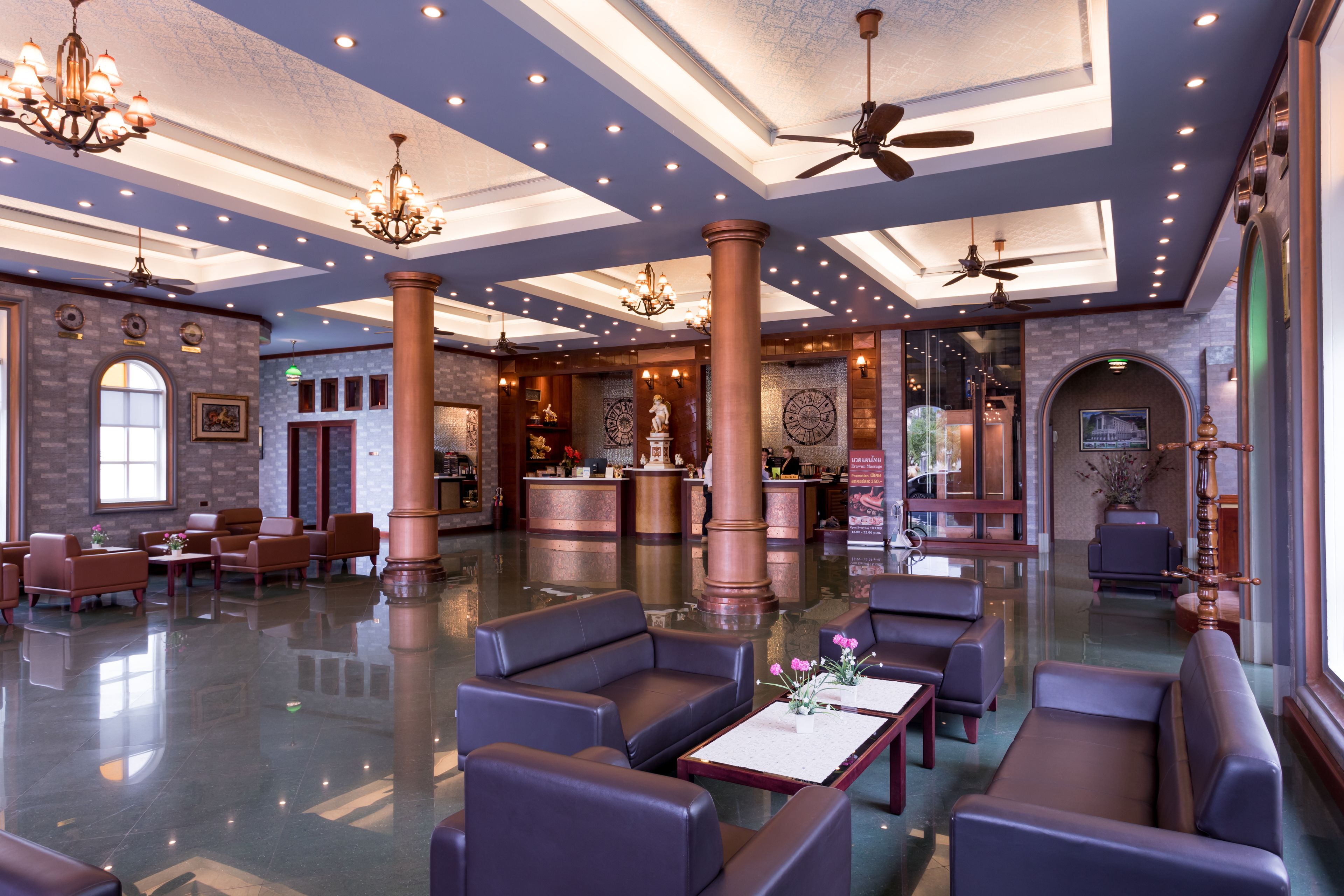 منطقة الجلوس في الردهة