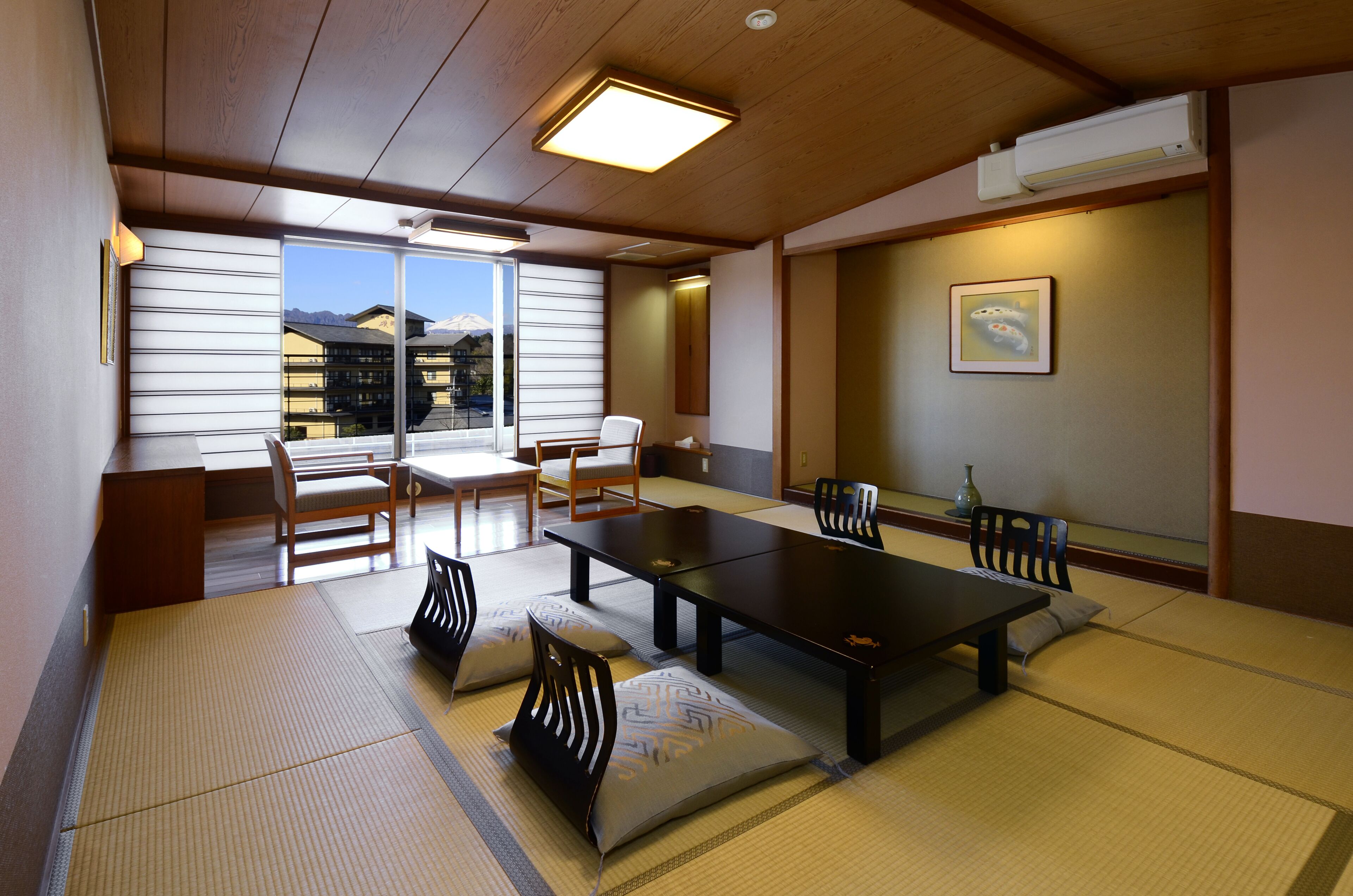 【RAKUFUKAN】Japanese Style Room  | Minibar, in-room safe, free WiFi, bed sheets