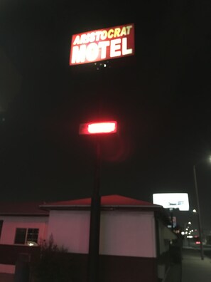 Front of property - evening/night