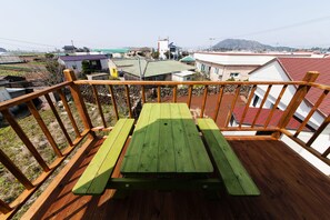 Vue depuis le balcon