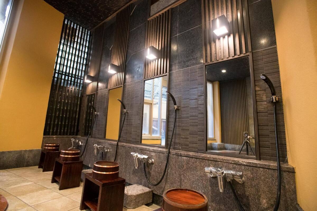 free toiletries, hair dryer, slippers, bidet