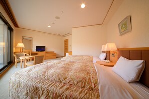 Standard Twin Room | Minibar, in-room safe, WiFi (free), bed sheets - Surikamitei Ohtori (Fukushima)