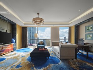 豪華套房 | 客廳 | LCD 電視