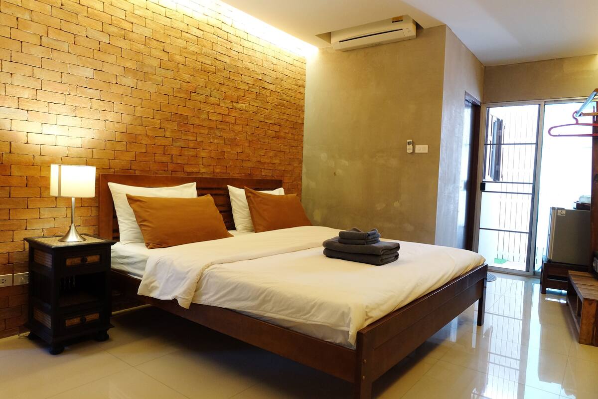 Family Quadruple Room, 2 Bedrooms, Ensuite, Courtyard Area | In-room safe, blackout drapes, rollaway beds (surcharge), WiFi (free)
