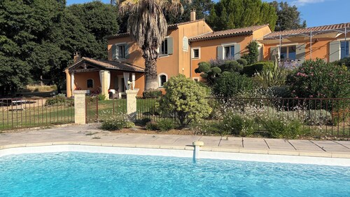 Le Vieux Pressoir Vacation Rental: Nestled among vineyards, scrubland, and a relaxed lifestyle, with a view of Uzès