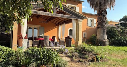 Le Vieux Pressoir Vacation Rental: Nestled among vineyards, scrubland, and a relaxed lifestyle, with a view of Uzès
