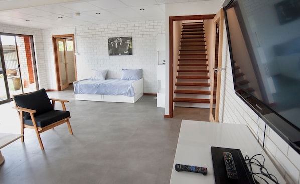 Ferienhaus, 5 Schlafzimmer | Wohnbereich | Flachbildfernseher, DVD-Player