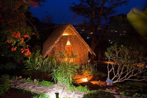 Front of property – evening/night